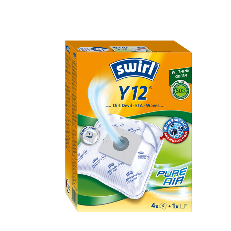 Swirl Y 12 MP Plus Airpace Porzsák (4 db / csomag) (205820)