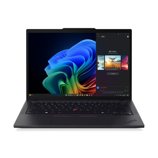 Lenovo ThinkPad T14 Gen 6 (Intel) Copilot+ PC Intel Core Ultra 7 258V Laptop 35,6 cm (14") WUXGA 32 GB LPDDR5x-SDRAM 1 TB SSD Wi-Fi 7 (802.11be) Windows 11 Pro Ungarsk Sort