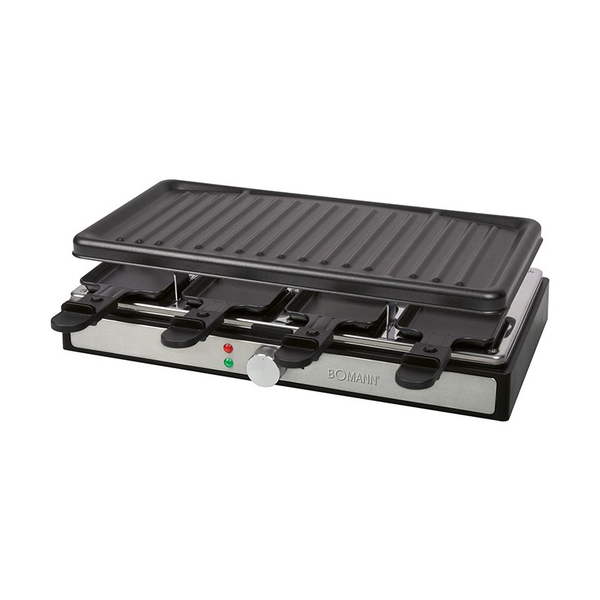 Raclette elektrický gril Bomann RG 6039 CB černý 1400 W