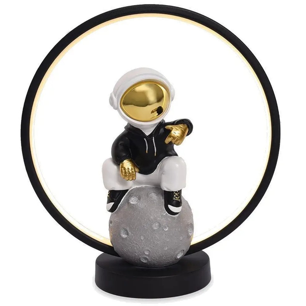 Lampa stołowa Zumaline Dekoracyjna lampa stołowa ASTRONAUTA EX15S020U-1 LED 4W 3000K czarny