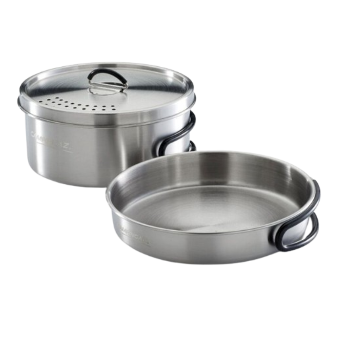 Campingaz Kempingező edénykészlet - Ezüst (3 részes) (2197185)