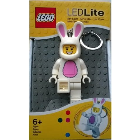 Breloczek LEGO Brelok latarka LEGO KE73  LED Ludzik Królik