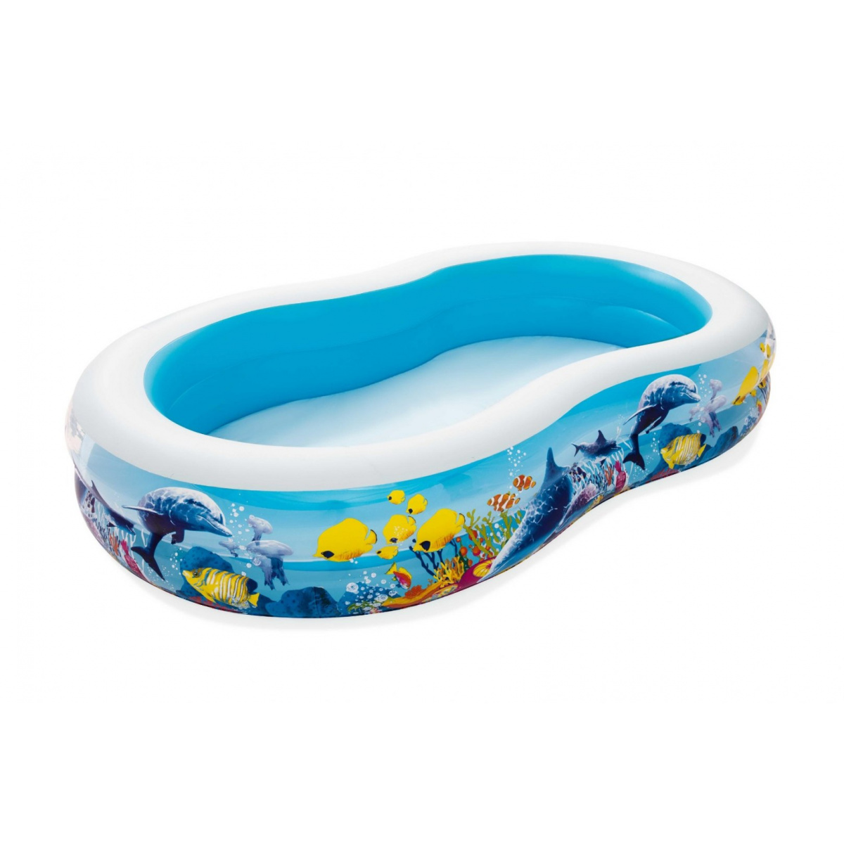 Bestway Halas Felfújható gyerek medence - 262x157x46 cm (54118)