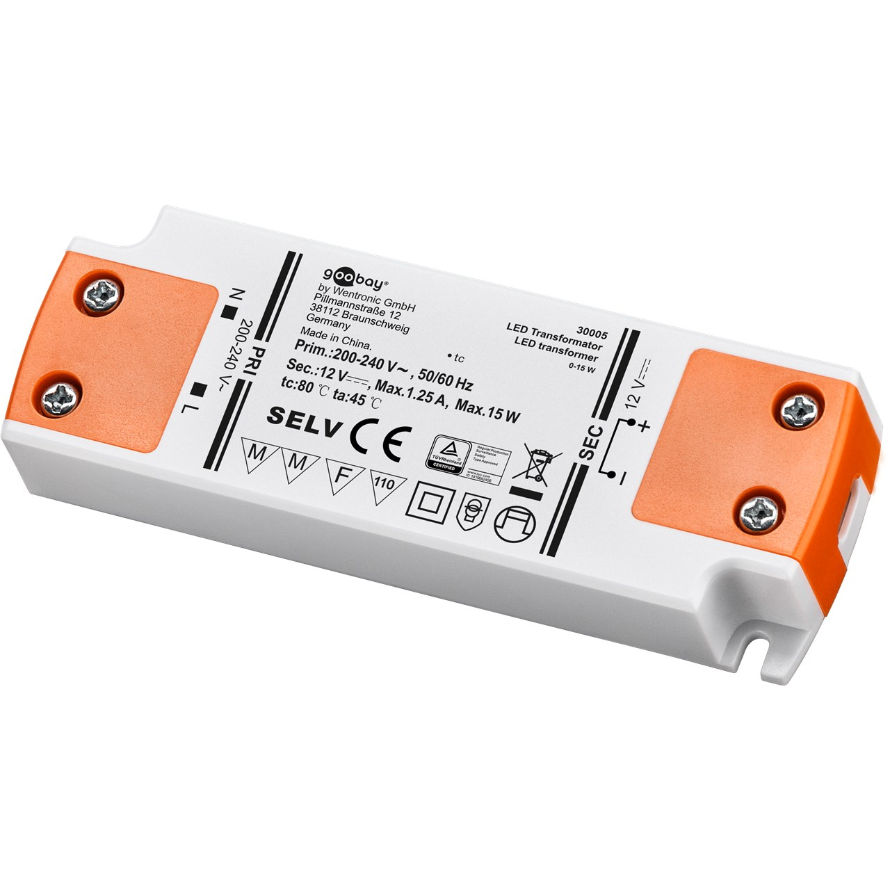 Goobay 15W LED Transzformátor (30005) (30005)