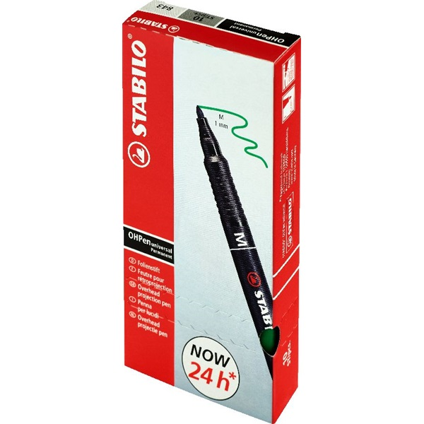 STABILO OHPen permanentný značkovač Zelená 1 kusov (843/36B10)