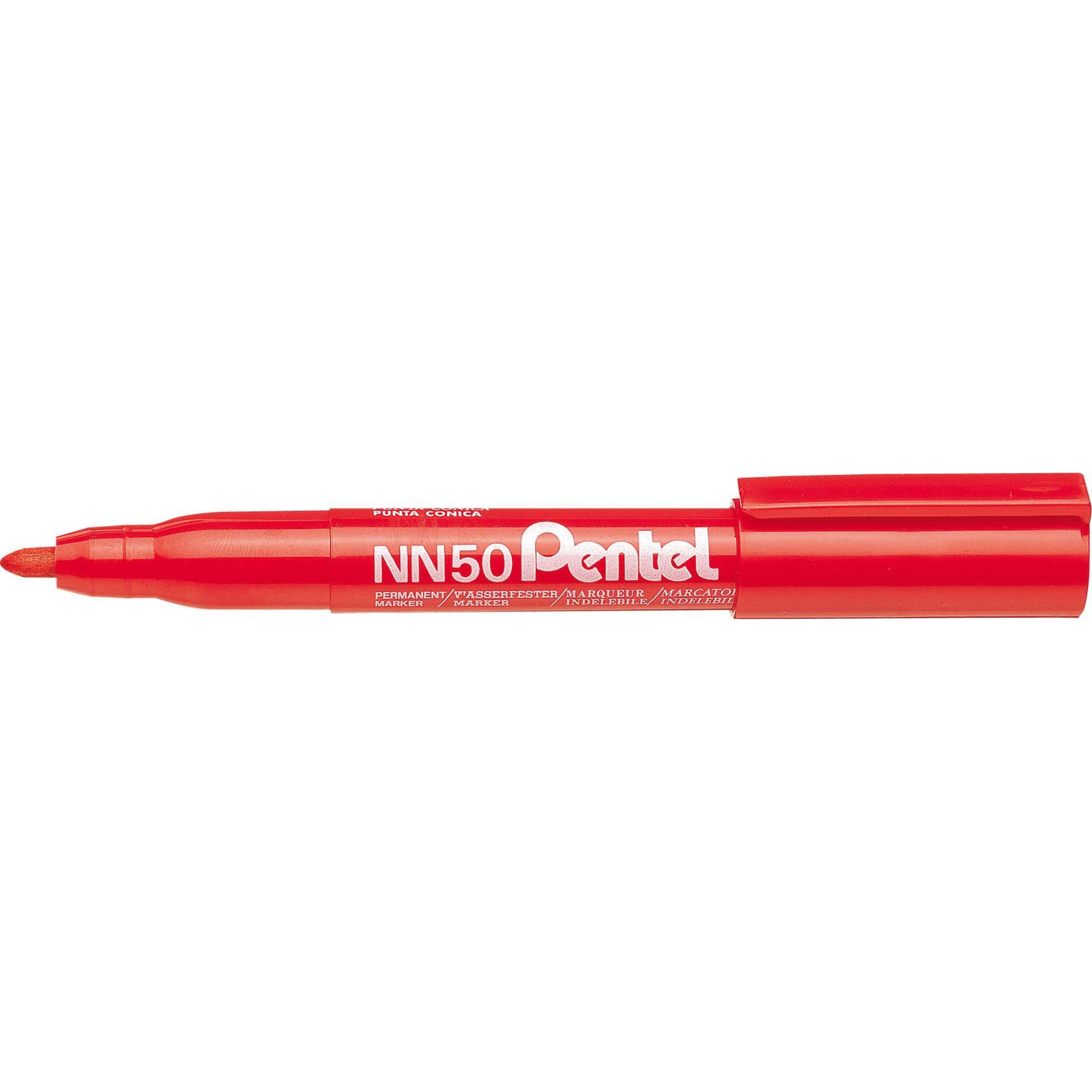 Marker Pentel NN50-B Permanent Kerek 5.0 mm Piros (mak2000059)