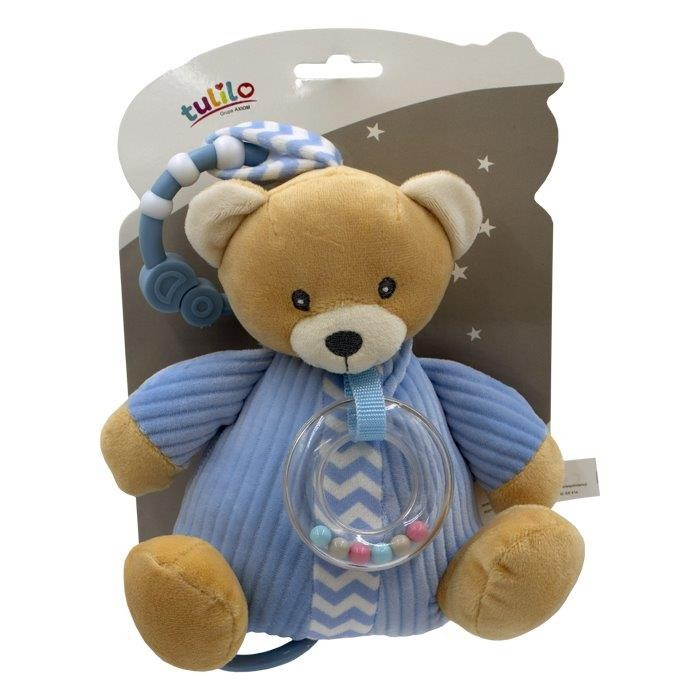 Tulilo Kék Maci zenélő játék - 18 cm (9116)