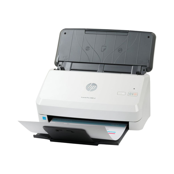 HP Scanjet Pro 2000 s2 Sheet-feed Scanner Скенер с ръчно подавани странци 600 x 600 DPI A4 Черен, Бяла