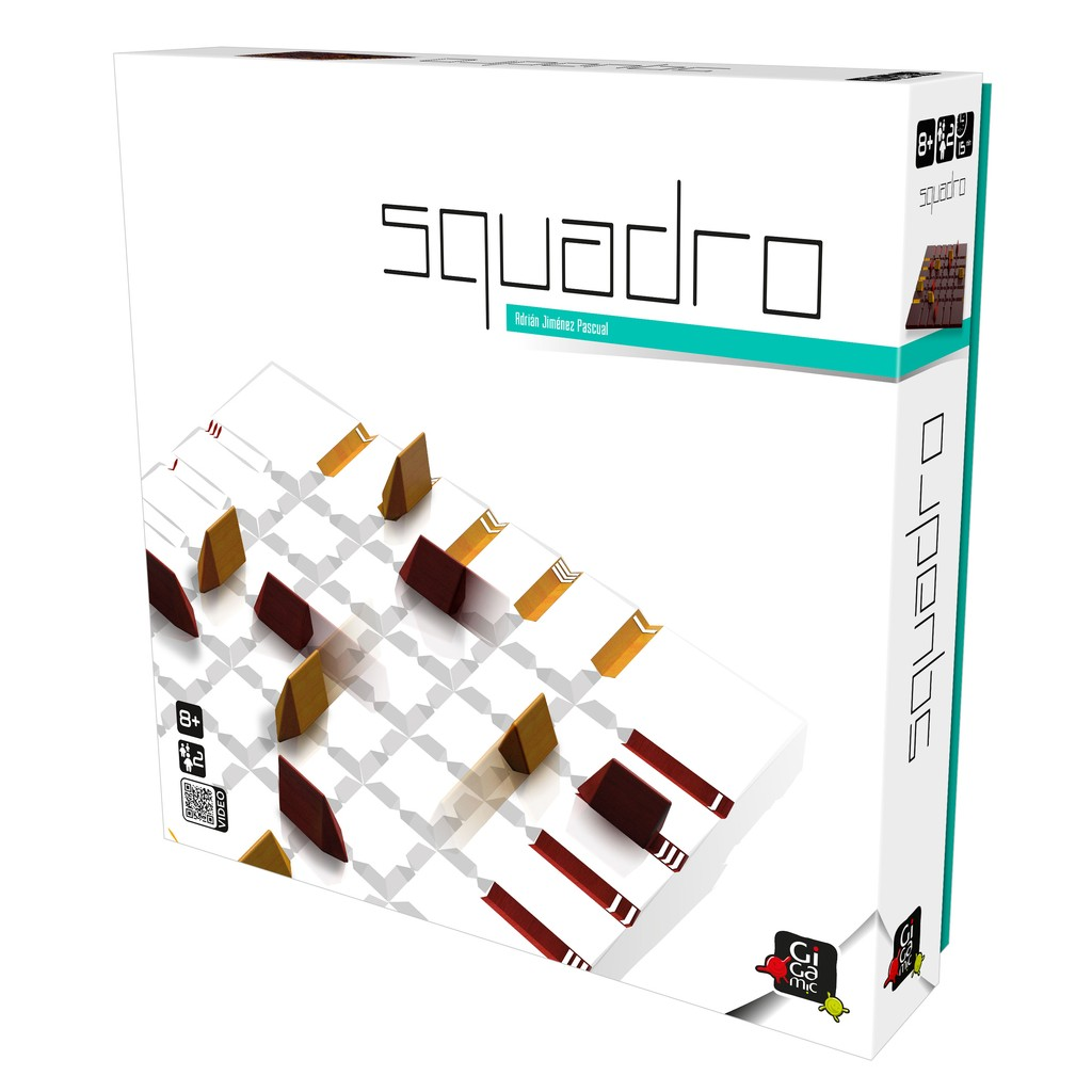 Gigamic Squadro stratégiai társasjáték 2 játékos (GIG34544)