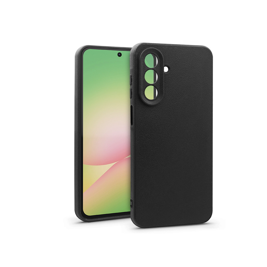 Haffner Skin szilikon tok - Samsung SM-A566 Galaxy A56 5G - fekete (HF374098)