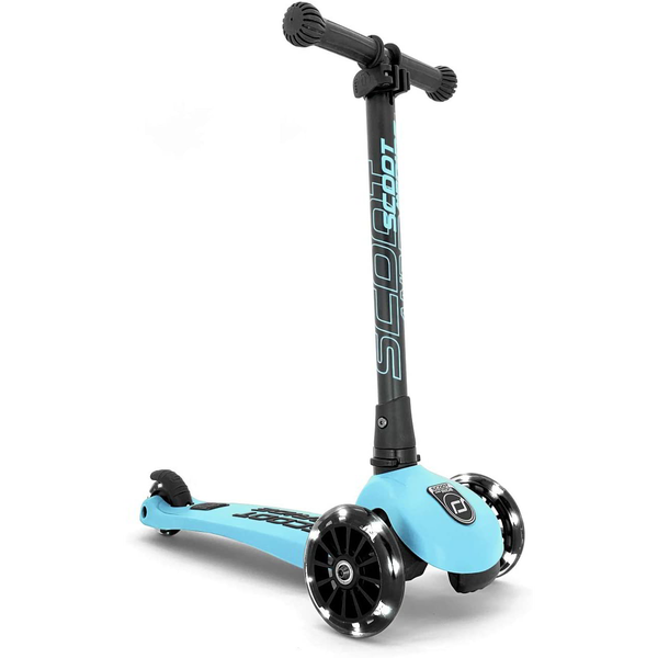 Scoot & Ride Highwaykick: 3 LED-es háromkerekű roller - Kék