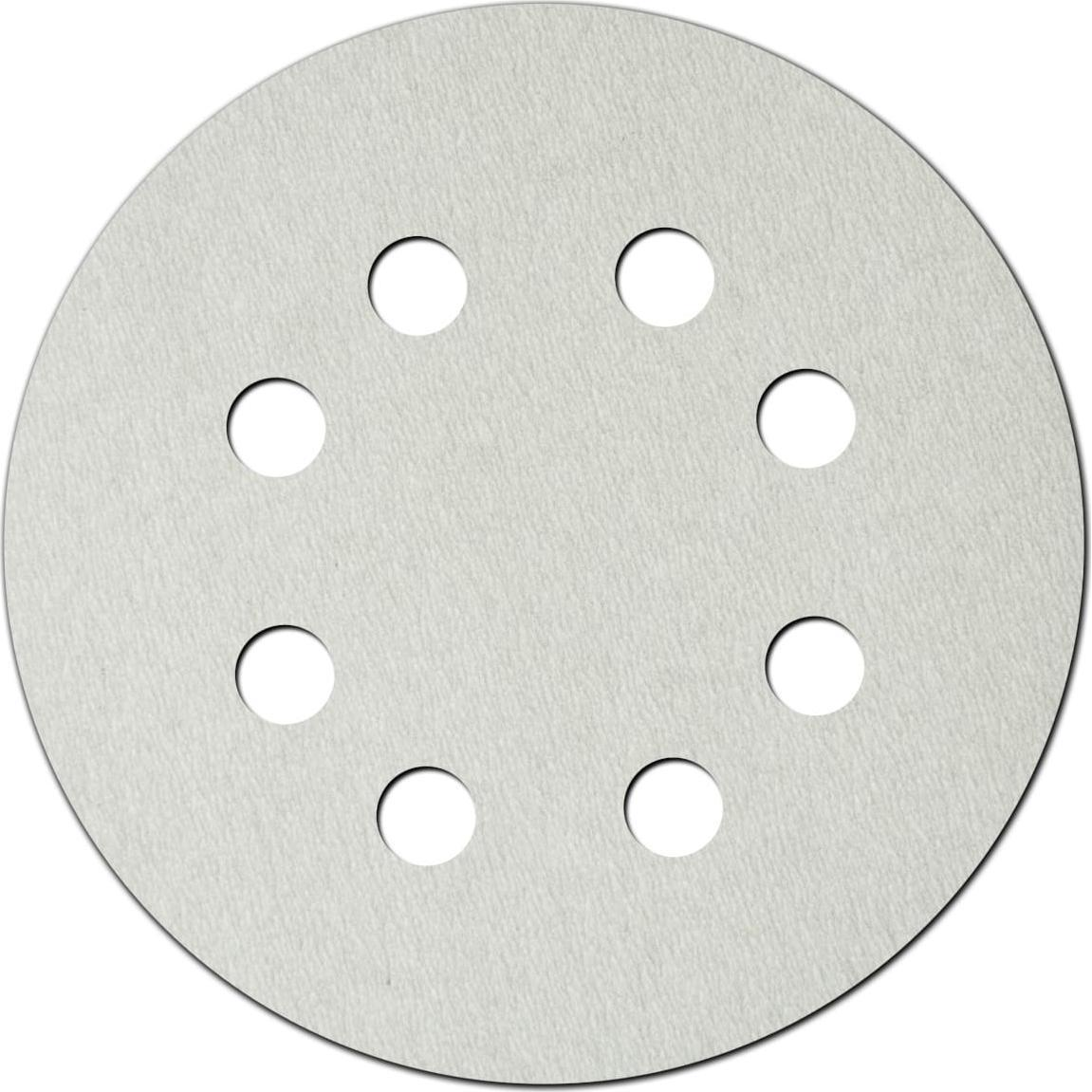 Dedra DED7764W2 Csiszolókorongok, Fehér 180 mm, Tépőzáras, 5 Darab (DED7764W2)