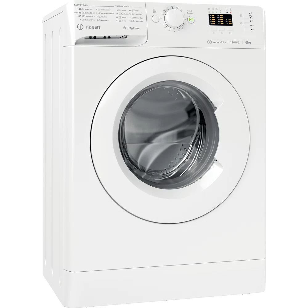 Indesit MTWSA 61294 W EE Elöltöltős Keskeny Mosógép 6kg (MTWSA 61294 W EE)