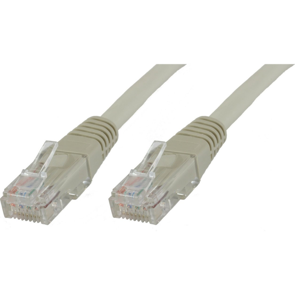 MicroConnect Omrežni kabel CAT6 U/UTP 30m, siv AWG 26/7, PVC