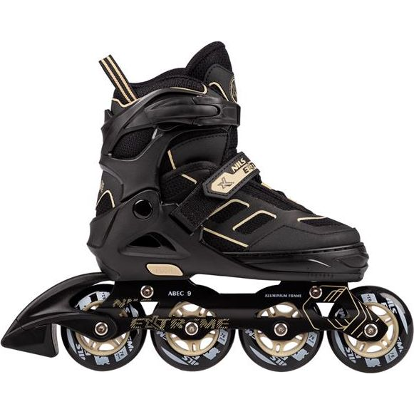 Rolki Nils Extreme NA14174A rekreacyjne regulowane czarne r. 31-34