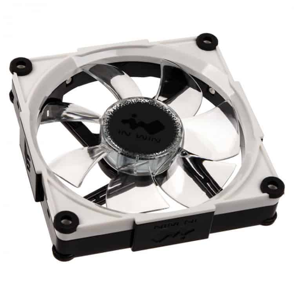 Set 3 Ventilatoare PC, Aurora RGB-LED, 120mm, negru/alb