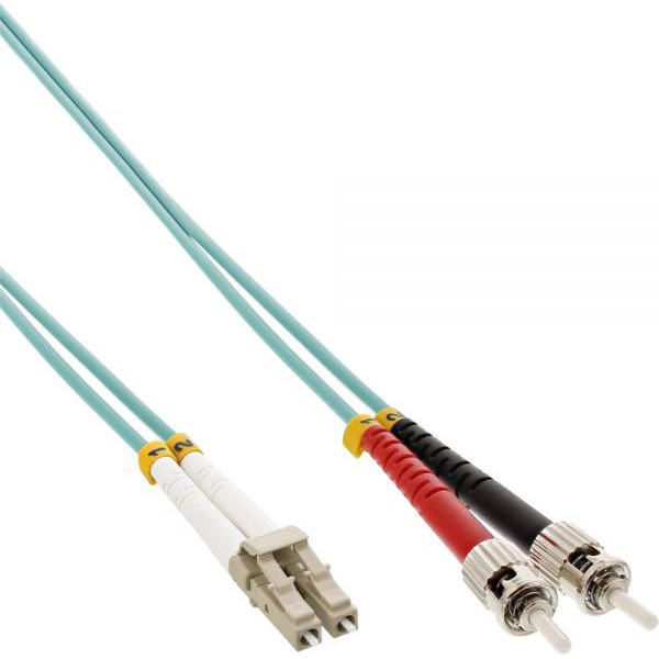 InLine 88505O InfiniBand og fiberoptisk kabel 5 m Turkis, Turkisfarve