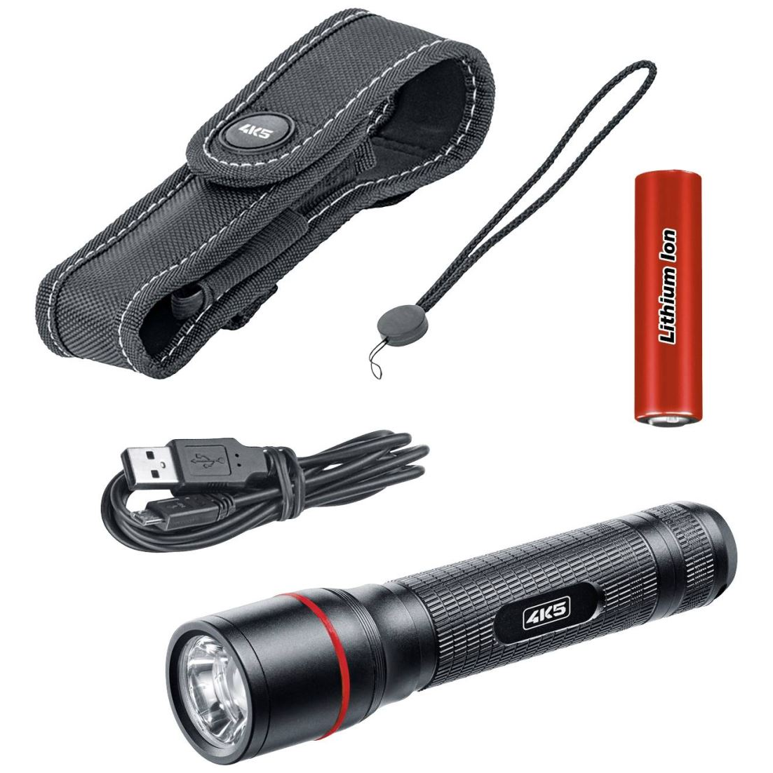 4K5 Tools PL 700 ProLight elemlámpa fekete (602.305A) (602.305A)