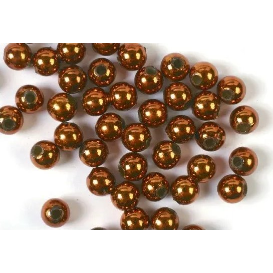  Vrige Voksperler 8mm 25g kobber