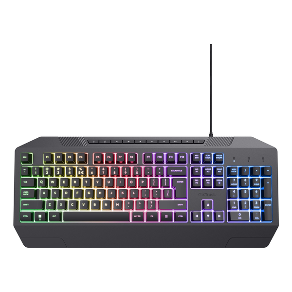 Trust GXT 836 Evocx Vezetékes Gaming Billentyűzet - Angol (US)
