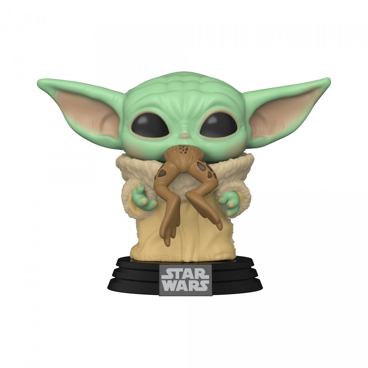 Funko Pop Star Wars Mandalorian - Baby Yoda békával figura (FNK49932)