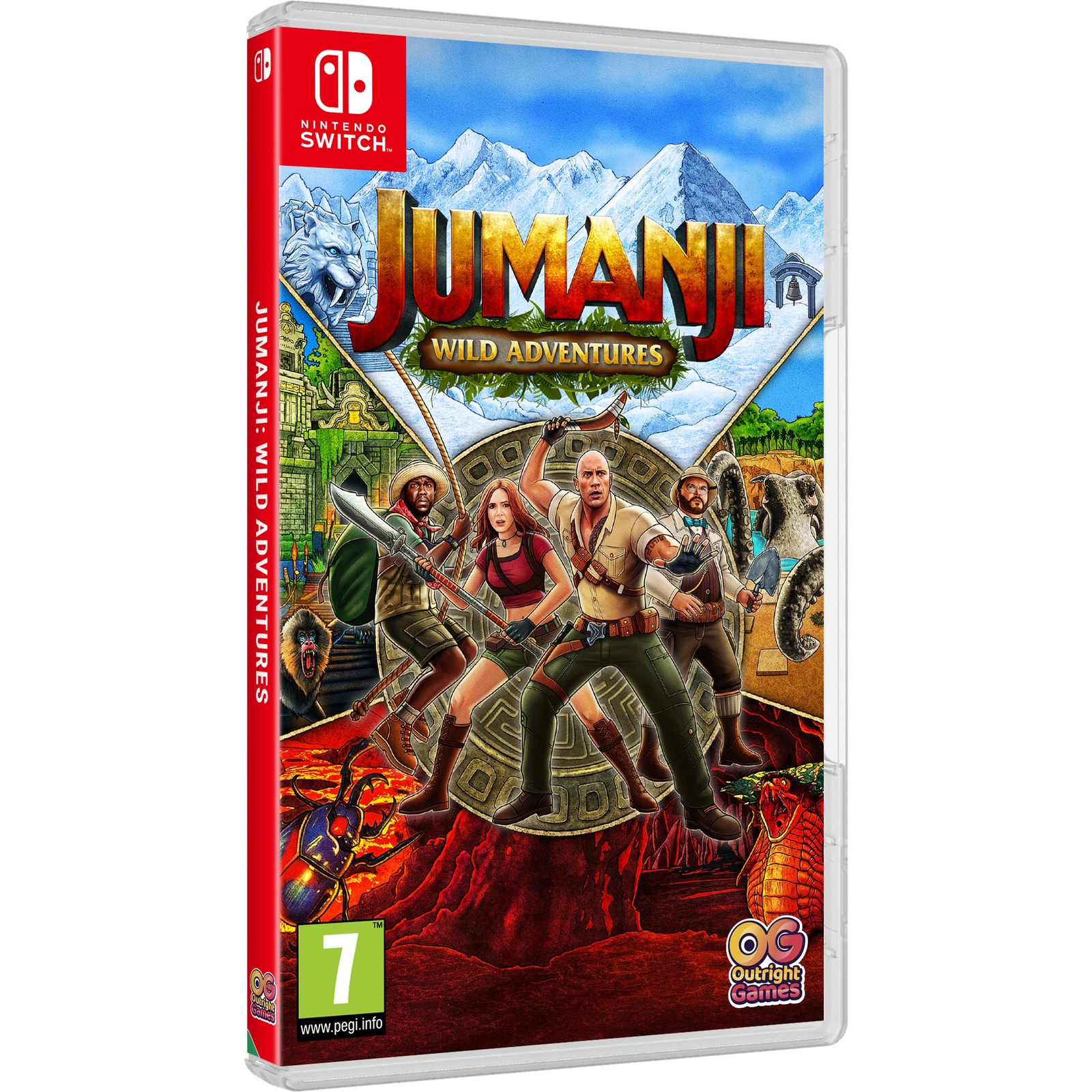 Jumanji: Wild Adventures - Nintendo Switch (PC - Dobozos játék)