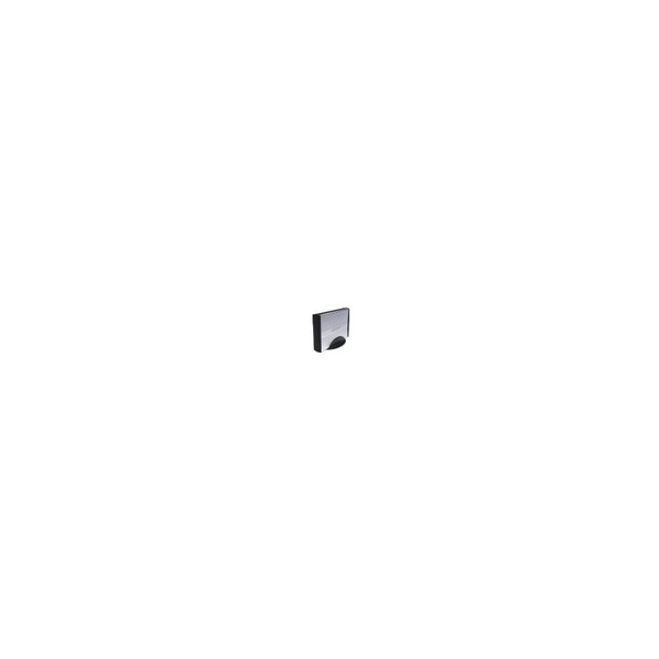 aixcase Gehäuse Silber USB2.0 3.5" 8.9cm SATA OTB ALU
