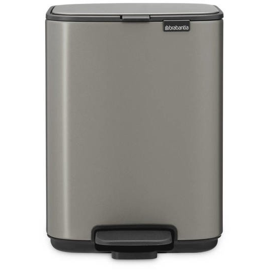 Brabantia Bo Pedal Bin 4L - Platinum