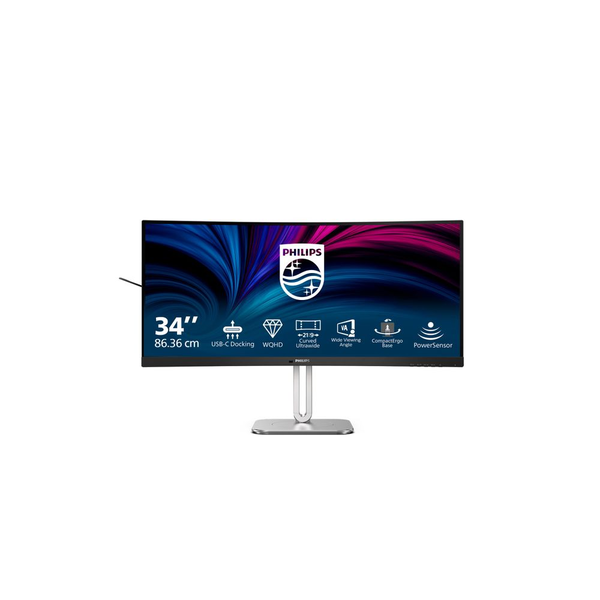 Philips 34B2U5600C/00 34" Dual QHD ívelt monitor szürke