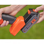 Акумулаторен тример за трева и жив плет Black & Decker BCSS18D1-QW, 18 V/2.0 Ah Li-Ion, дължина на острието 200 мм / разстояние на рязане 8 мм, ширина на острието 100 мм