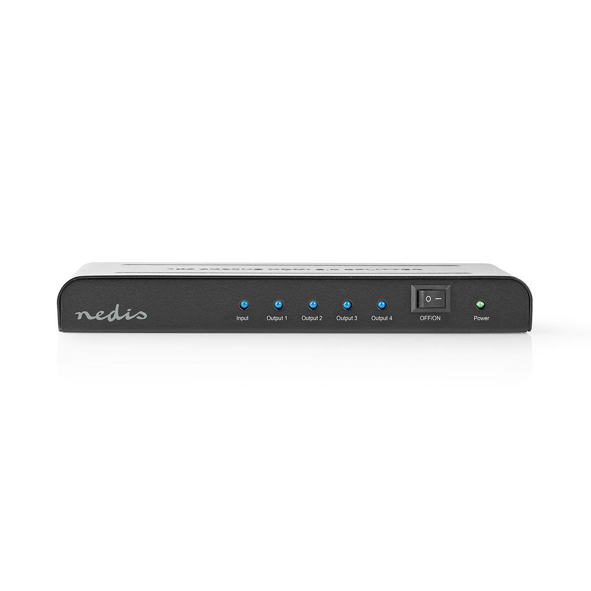 Nedis VSPL3474AT HDMI Splitter - 4 port (1 PC - 4 Kijelző)