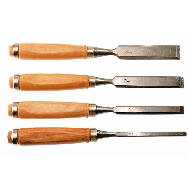 Dláta na dřevo truhlářská Condor 4 kusy