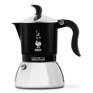 Bialetti Fiammetta Indukciós 4 adagos kávéfőző fekete (7146) (bia7146)