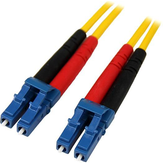 StarTech.com SMFIBLCLC1 InfiniBand en Glasvezelkabel Geel