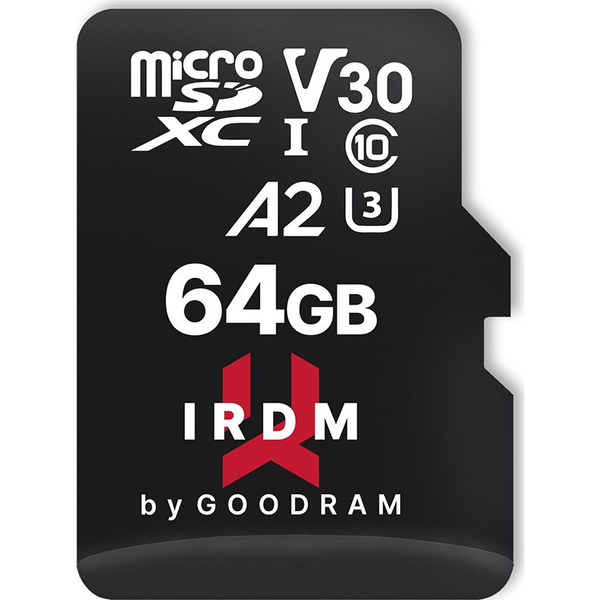 Goodram IRDM M2AA 64 GB MicroSDXC UHS-I Classe 10