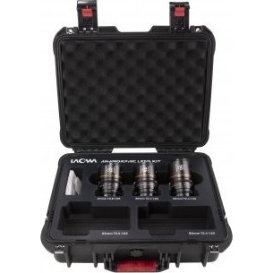 LAOWA NANOMORPH S35 PRIME 3-LENS BUNDLE (27MM, 35MM, 50MM) (AMBER) - SONY E (VO3602)