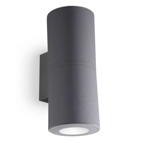 Fumagalli FRANCA 90 2L LED kültéri falilámpa szürke (3A7.003.000.LXU2K) (3A7.003.000.LXU2K)