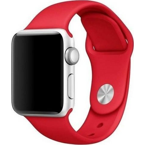Mercury Szilikon Óraszíj Apple Watch 38/40/41 mm Piros ( )
