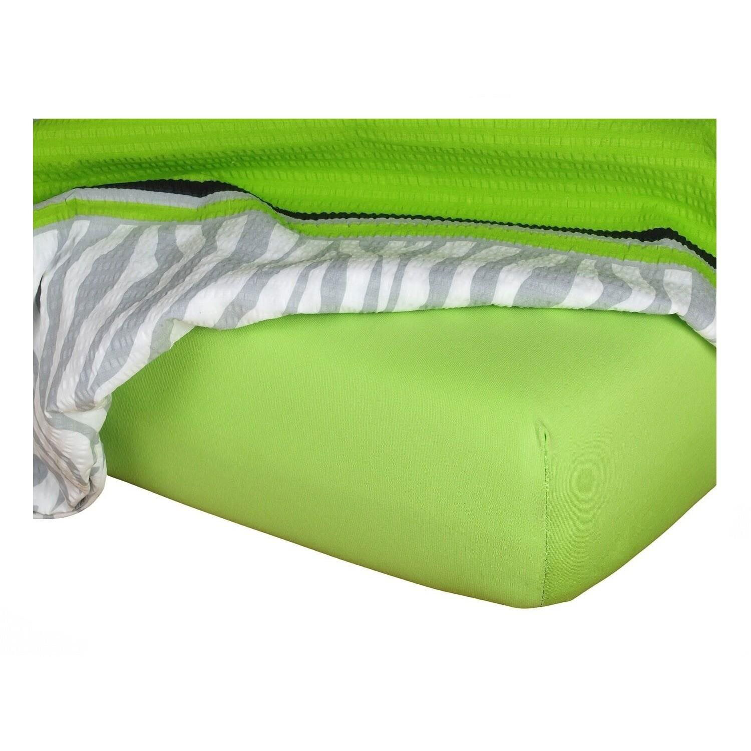 Dadka Jersey kiwi sheet 90×200×18 cm (02215A-0000KIWI-A)