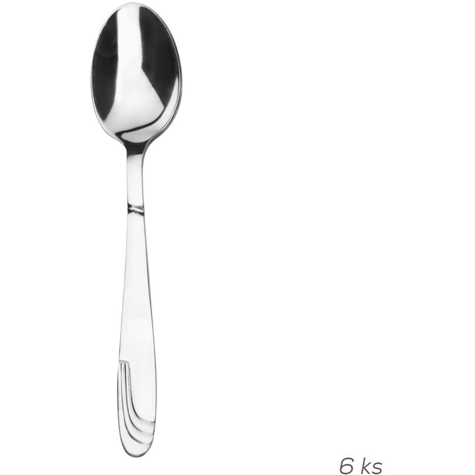 Rozsdamentes acél kávéskanál LYSBON 6 db (143625)
