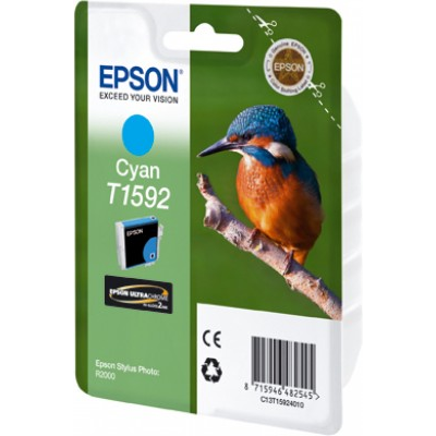 Epson T1592 atramentová náplň 1 kusov Originál Azúrová