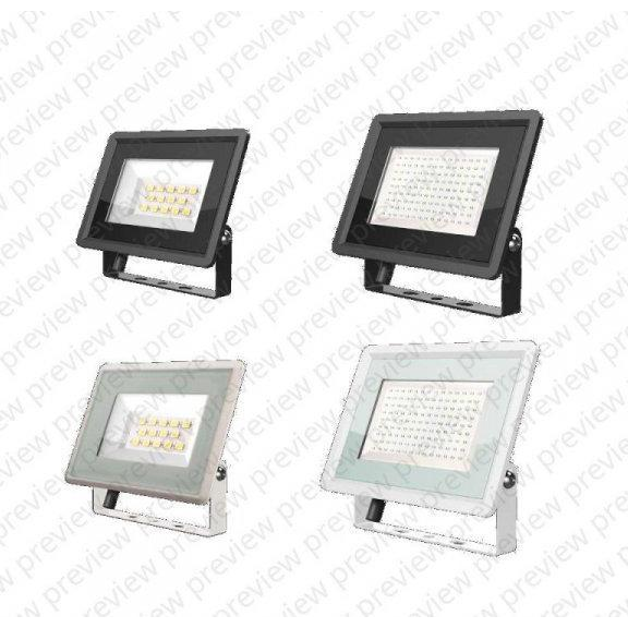 V-TAC 6744 LED-es kültéri fényszóró EEK: F (A - G) 30 W Fényszín (fényforrás): Nappalifény fehér