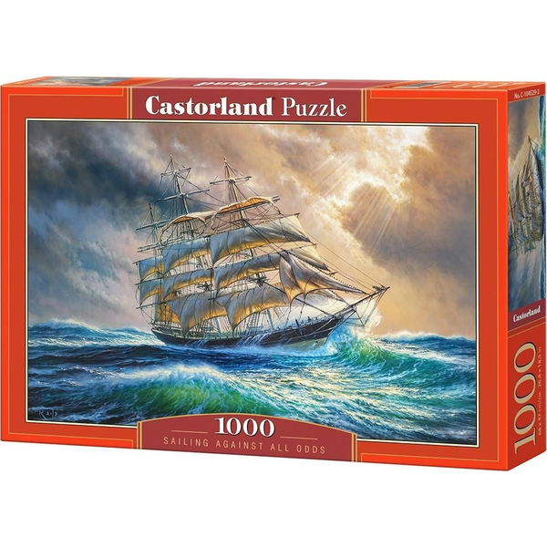 Castorland Sailing Against All Odds 1000 pcs Kirakós játék 1000 db Hajók