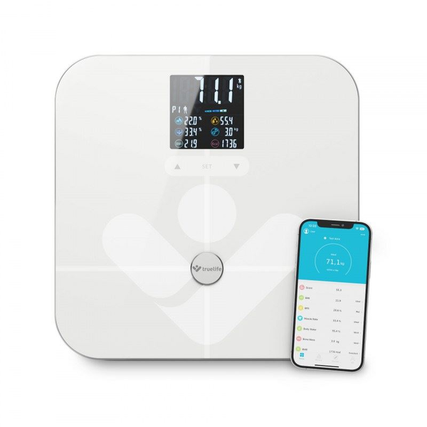 TrueLife FitScale W7 BT okosmérleg fehér (TLFSW7BTW)