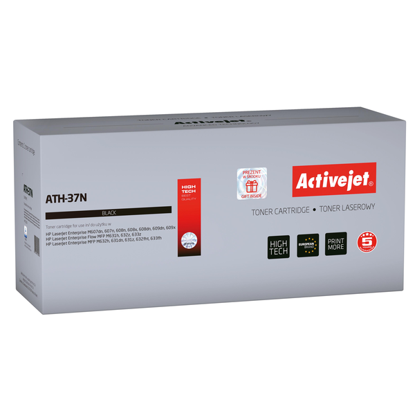 ActiveJet ATH-37N Toner Fekete HP 37A Kompatibilis