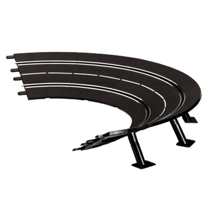 Carrera EVO/D132/D124 - 20574 döntött kanyar elem 1/30° (GCX3160) (GCX3160)