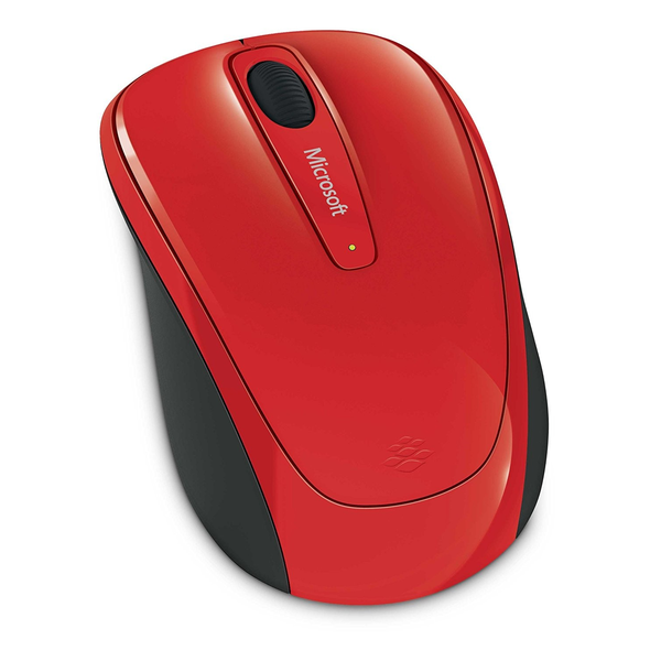 Microsoft Wireless Mobile Mouse 3500 piros egér