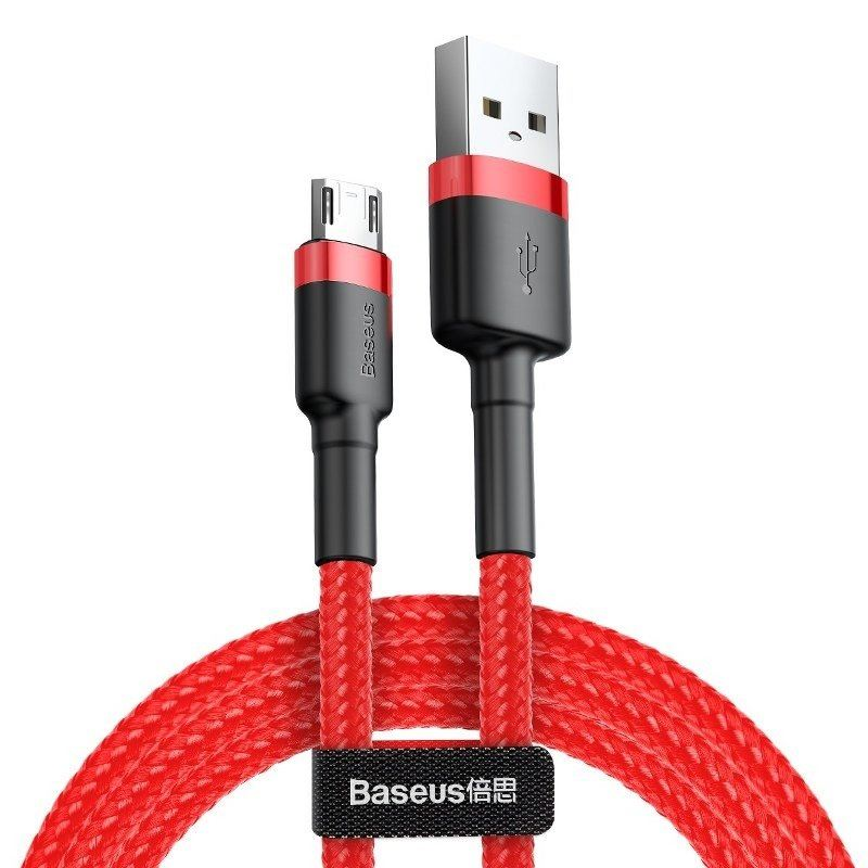 Baseus Cafule USB-Micro USB kábel, 1,5A, 2m, piros (CAMKLF-C09) (CAMKLF-C09)
