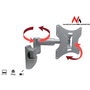 Maclean MC-503S 10"-37" LCD TV/Monitor fali tartó Ezüst