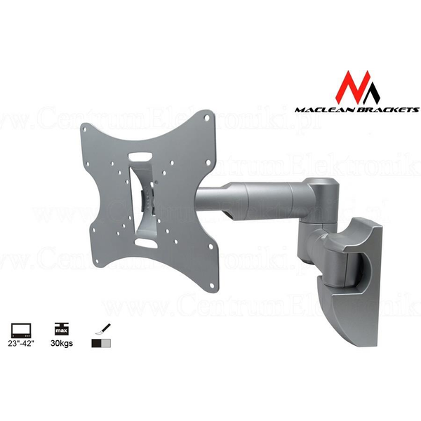 Maclean MC-503S 10"-37" LCD TV/Monitor fali tartó Ezüst